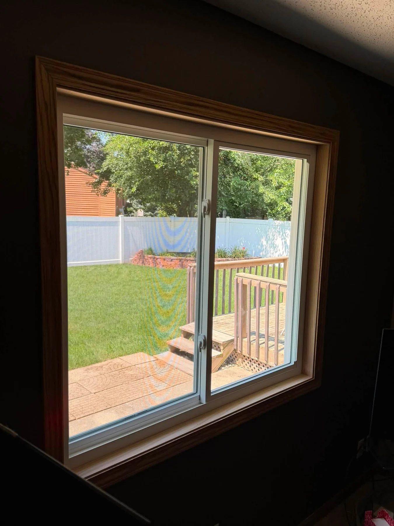 Replacement sliding window interior